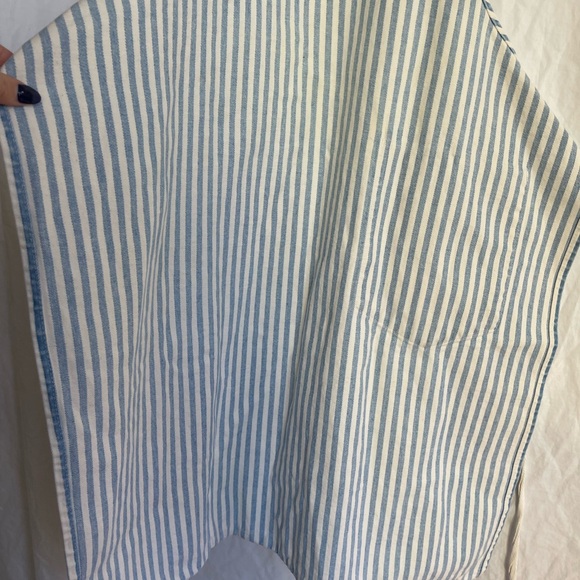 Williams Sonoma Classic Blue and White Apron - Picture 9 of 11